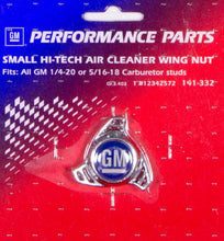 Load image into Gallery viewer, PROFORM 141-332 - Air Cleaner Center Nut- Small Hi Tech GM Logo image