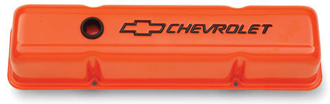 PROFORM 141-784 - SBC Valve Covers - Tall w/Baffle - Orange image