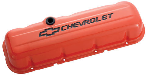 PROFORM 141-787 - BBC Valve Covers - Stamped - Orange image