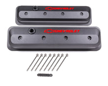 Load image into Gallery viewer, PROFORM 141-845 - SBC Valve Cover Slant Edge Black Crinkle image