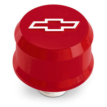Load image into Gallery viewer, PROFORM 141-863 - Slant Edge Breather Cap Raised Bowtie Emblem Red image