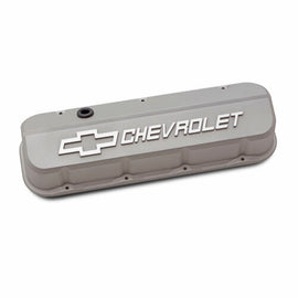 PROFORM 141-872 - Slant Edge Valve Covers BBC Cast Gray Crinkle image