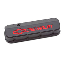 Load image into Gallery viewer, PROFORM 141-876 - Slant Edge Valve Covers BBC Black Crinkle image