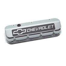 Load image into Gallery viewer, PROFORM 141-879 - Slant Edge Valve Covers BBC Chrome image