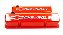Load image into Gallery viewer, PROFORM 141-924 - SBC Slant Edge Chevy Orange V/C Tall Rec Logo image