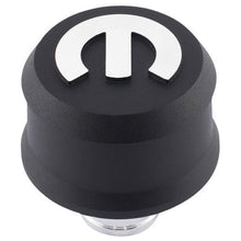 Load image into Gallery viewer, PROFORM 440-440 - MOPAR Emblem Slant Edge Breather Cap Black Crink image