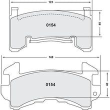 Load image into Gallery viewer, PFC BRAKES 0154.13.14.44 - Brake Pads Metric GM  image