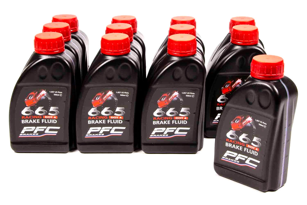 PFC BRAKES 25.0038 - Brake Fluid RH665 500ml Bottle Case image