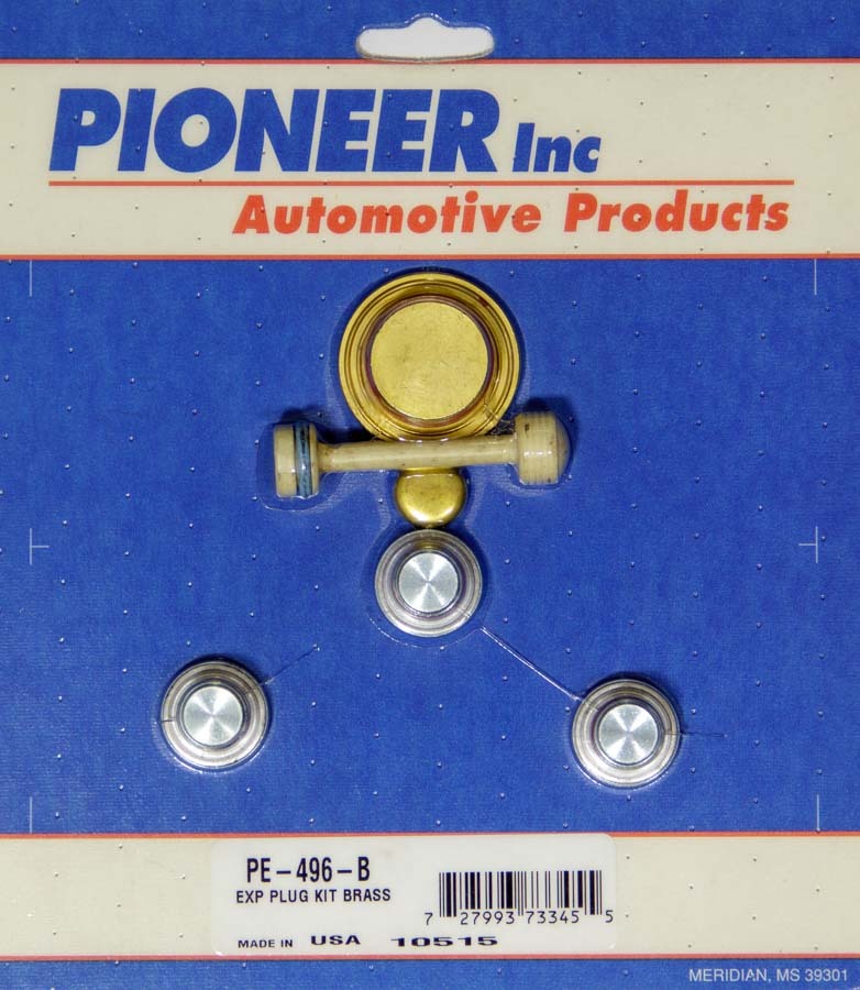 PIONEER PE-496-B - Chevy LS Freeze Plug Kit Brass image