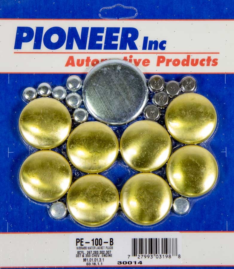 PIONEER PE100B - 350 Chevy Freeze Plug Kit - Brass image