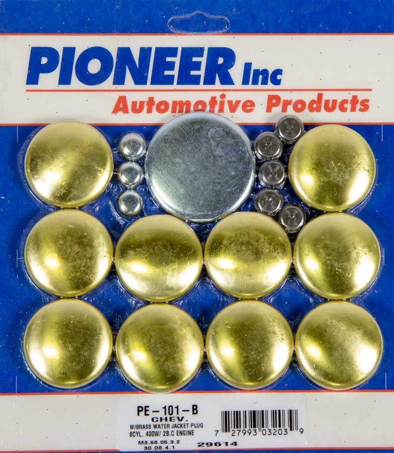 PIONEER PE101B - 400 Chevy Freeze Plug Kit - Brass image