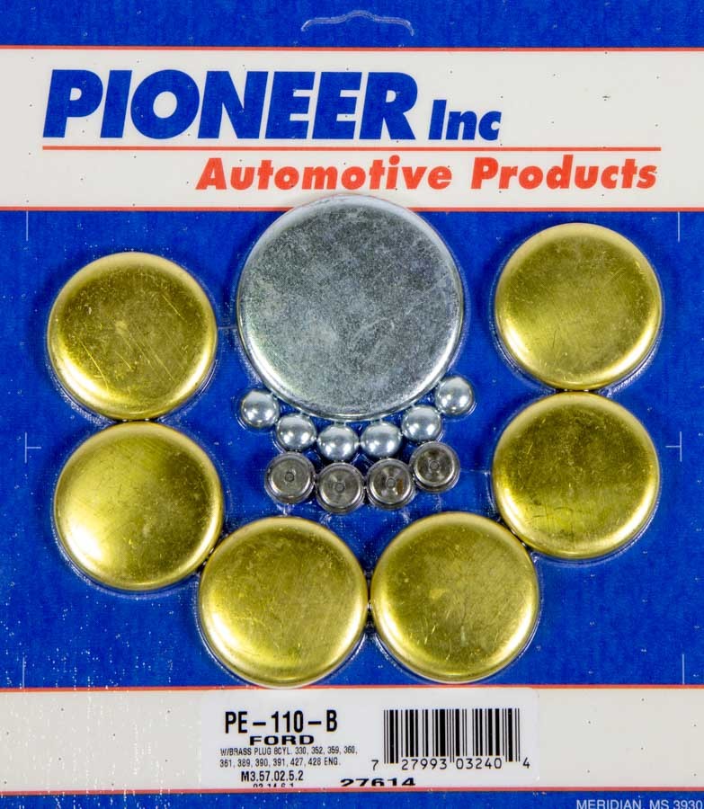 PIONEER PE110B - 390 Ford Freeze Plug Kit - Brass image