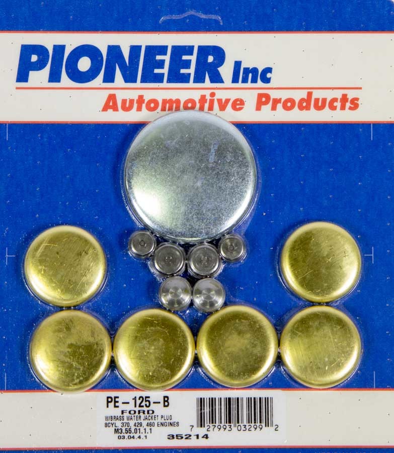 PIONEER PE125B - 460 Ford Freeze Plug Kit - Brass image