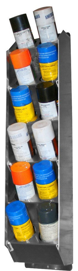 PIT-PAL PRODUCTS V99 - Aerosol Spray Can Shelf 12 Can Vert. image