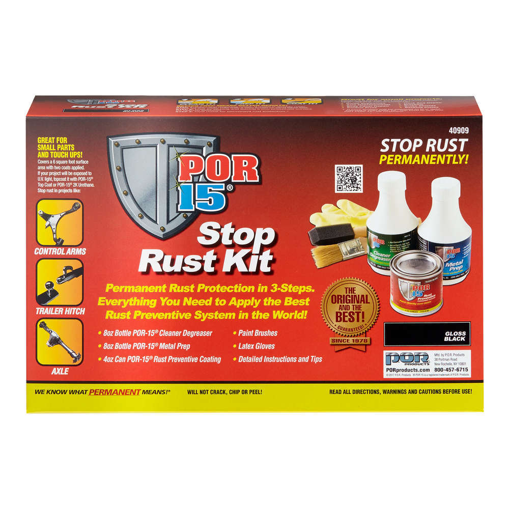 POR-15 40909 - Stop Rust Kit Black  image