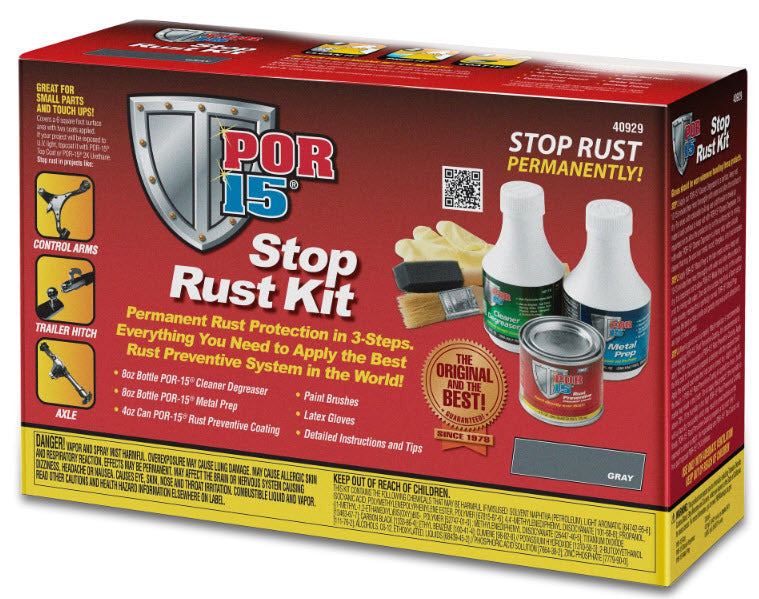 POR-15 40929 - Stop Rust Kit Gray  image