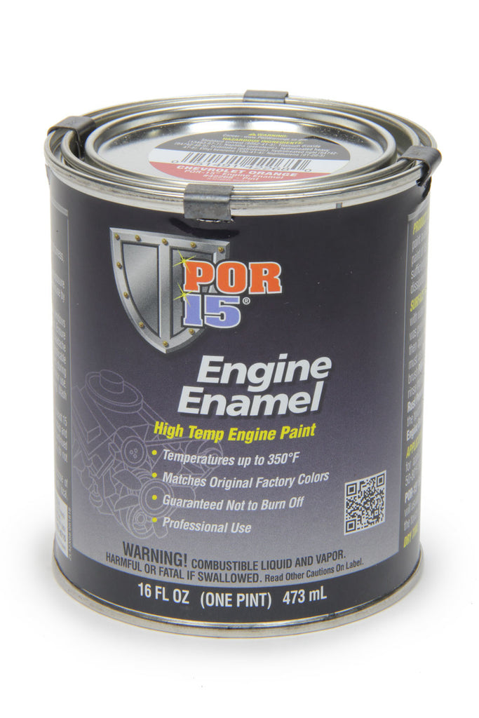 POR-15 42268 - Engine Enamel Chevy Oran ge  Pint image