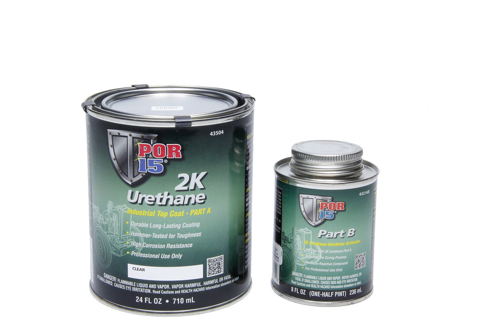 POR-15 43504 - 2K Urethane Clear  Quart  image