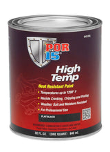 Load image into Gallery viewer, POR-15 44104 - High Temperature Flat Bl ack Paint Quart image