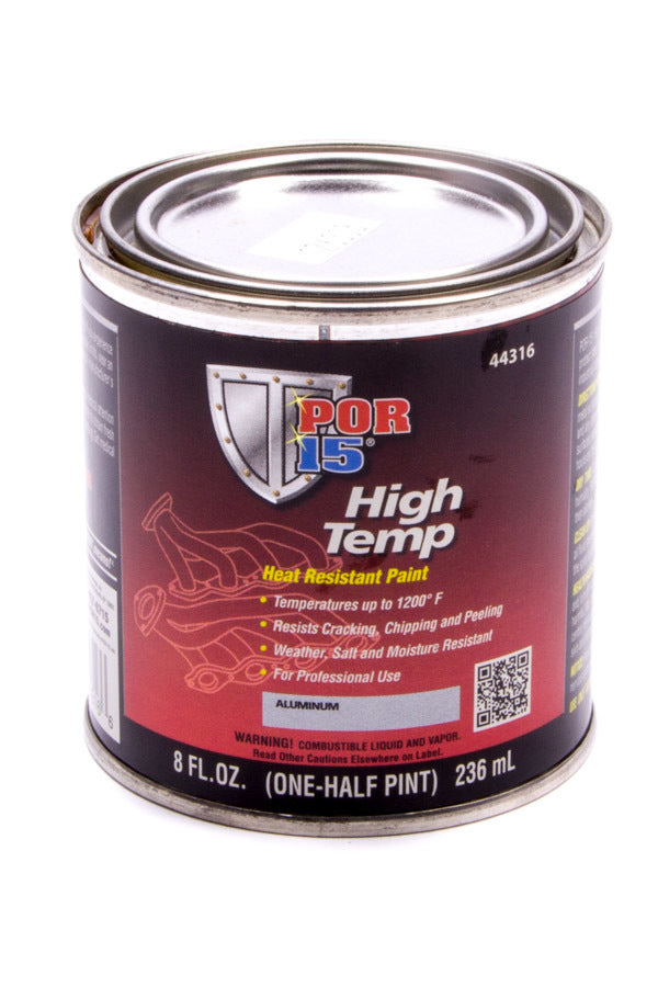 POR-15 44116 - High Temperture Paint Flat Black 8oz image