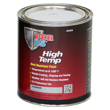 Load image into Gallery viewer, POR-15 44304 - High Temperature Aluminu m Paint Quart image