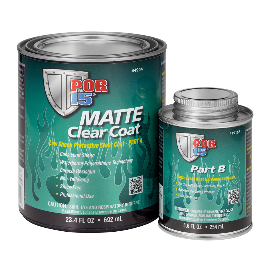 POR-15 44904 - Matte Clear Coat Quart  image