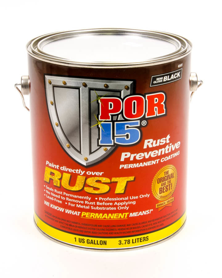 POR-15 45401 - POR-15 Semi-Gloss Black Gallon image