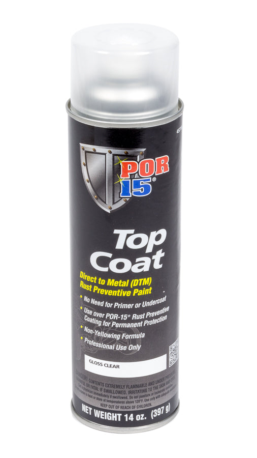 POR-15 45718 - Top Coat Clear 14oz Aerosol image