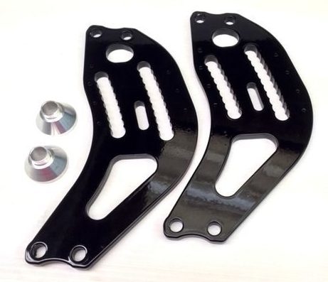 PPM RACING PRODUCTS 4000B - Bracket Panhard Frame Longhorn .50in Alum Pair image