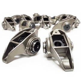 PRW INDUSTRIES, INC. 0636417 - Cast Steel Rocker Arm Kit GM LS  1.7 Ratio 8mm image