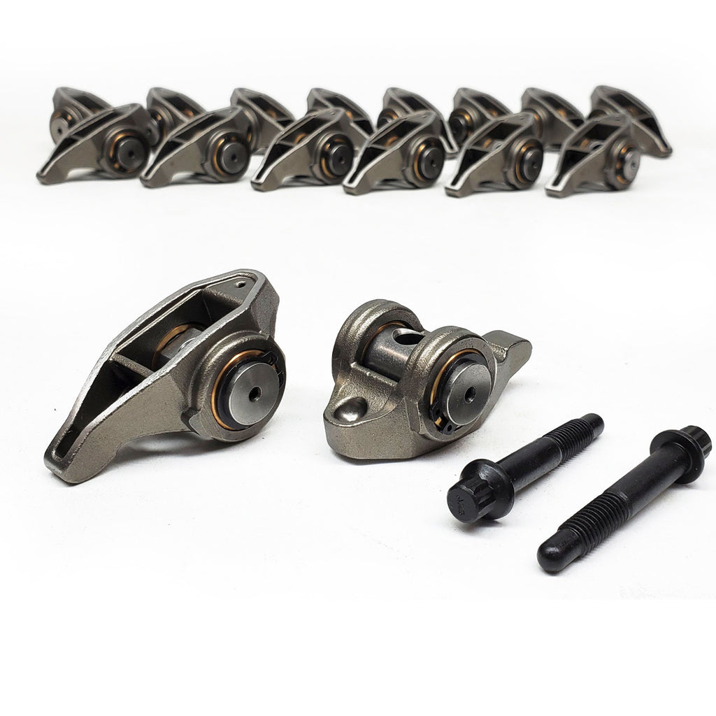 PRW INDUSTRIES, INC. 0637519 - GM LS Rocker Arm Set1.7 Ratio 8mm  Alloy Steel image