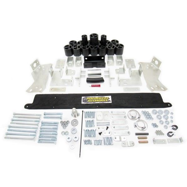 PERFORMANCE ACCESSORIES PA10093 - 03-05 GM P/U 3in. Body Lift Kit image