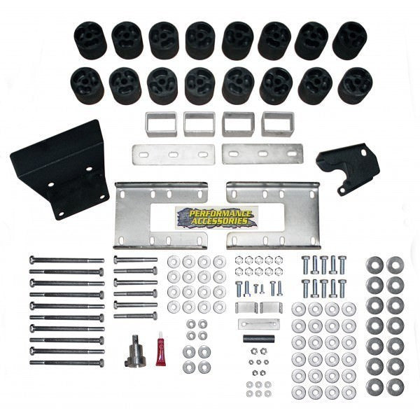 PERFORMANCE ACCESSORIES PA60203 - 09- Ram 1500 3in Body Lift Kit image