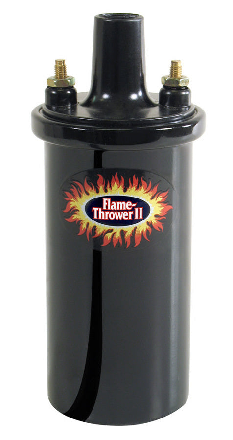 PERTRONIX IGNITION 45011 - Flame-Thrower II Coil - Black- Oil Filled image