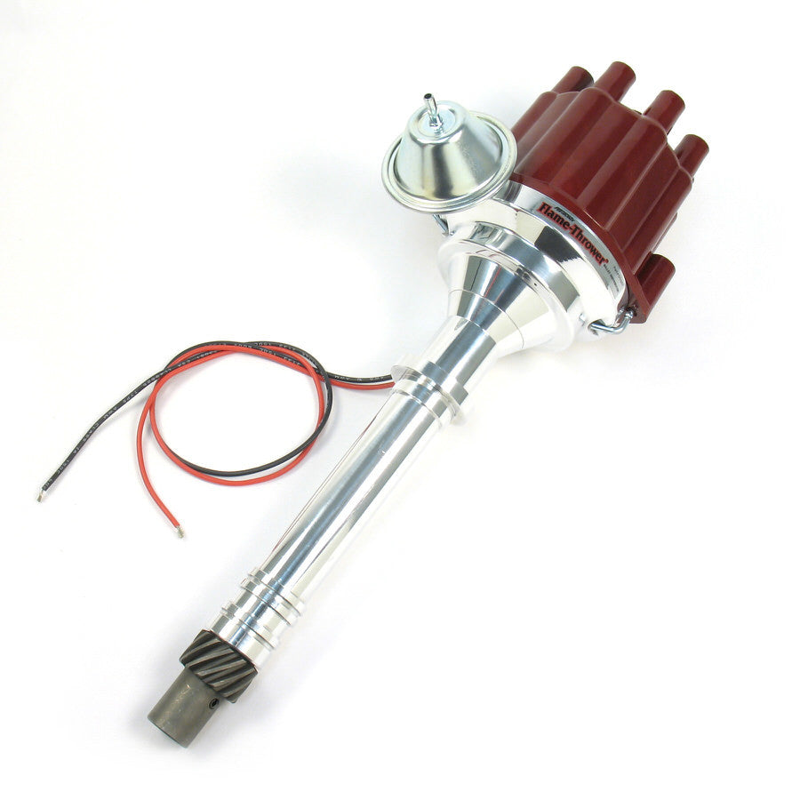 PERTRONIX IGNITION D100701 - Chevy V8 Billet F/T Distributor w/Red Cap image