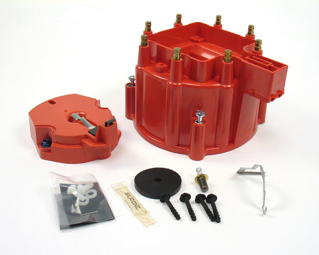 PERTRONIX IGNITION D4001 - GM V8 Cap & Rotor Kit - Red image