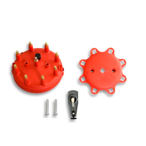 PERTRONIX IGNITION D4021 - Ford TFI Distr Cap & Rotor Kit - Red image