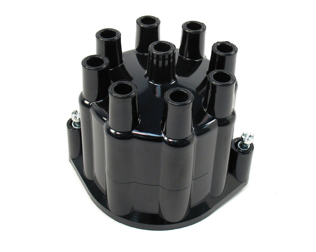 PERTRONIX IGNITION D650700 - Distributor Cap - Black Billet V8 Distributors image