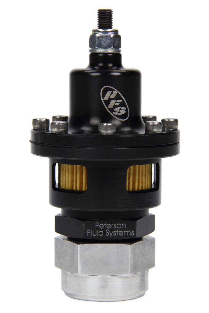 PETERSON FLUID 08-0455 - Adj. Vacuum Regulator w/Weld Bung image
