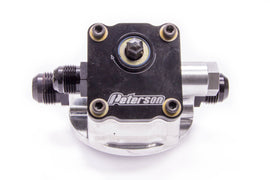 PETERSON FLUID 09-1501 - Engine Primer Oil Filter Mount 10an Chevy L to R image