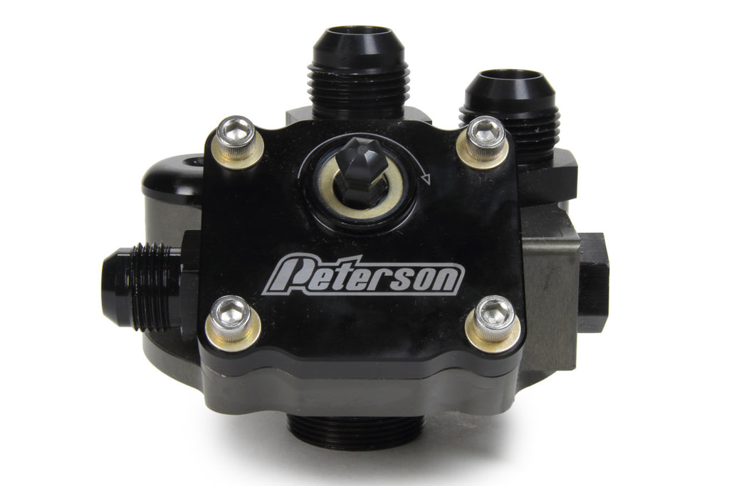 PETERSON FLUID 09-1563 - Engine Primer Oil Filter Mount 12an image