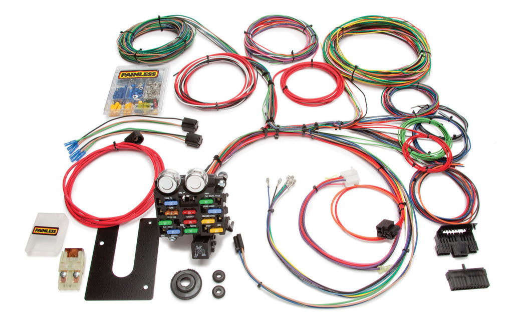 PAINLESS WIRING 10101 - 21 Circuit Gm Keyed Colm  image