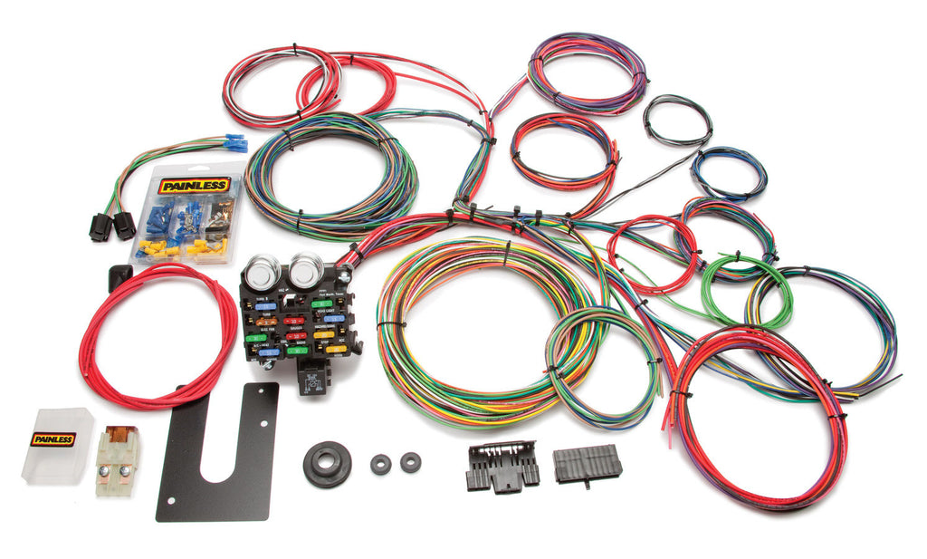 PAINLESS WIRING 10102 - 21 Circuit Non-Gm Column  image