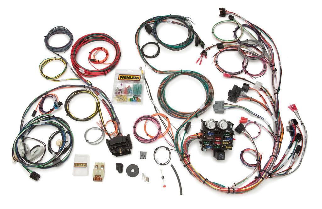 PAINLESS WIRING 10111 - 87-91 Jeep YJ Chassis Harness 23 Circuits image