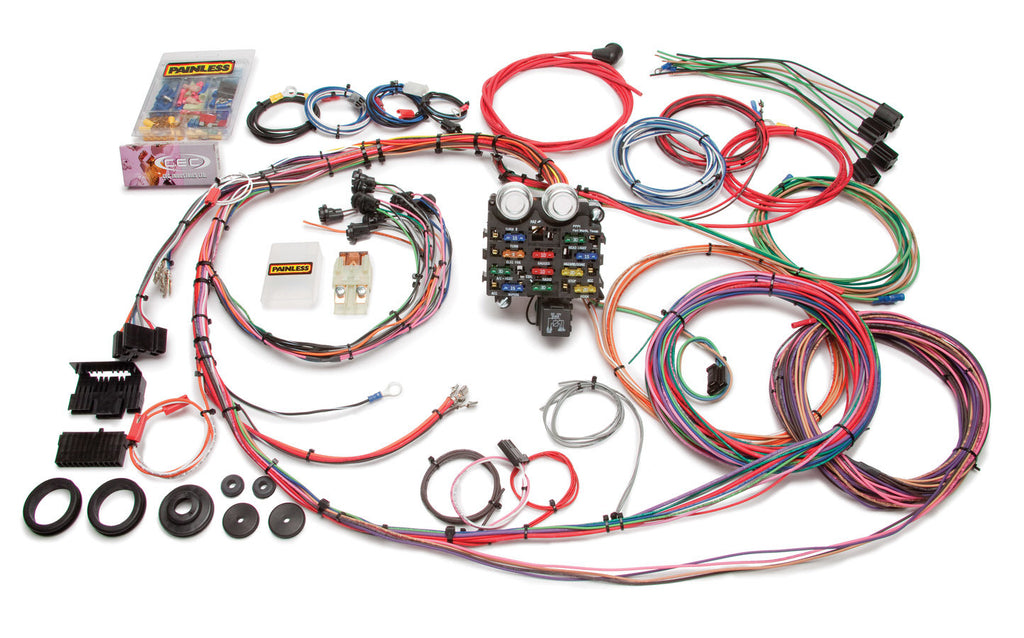 PAINLESS WIRING 10112 - 63-66 GM P/U Wiring Harness 19 Circuit image