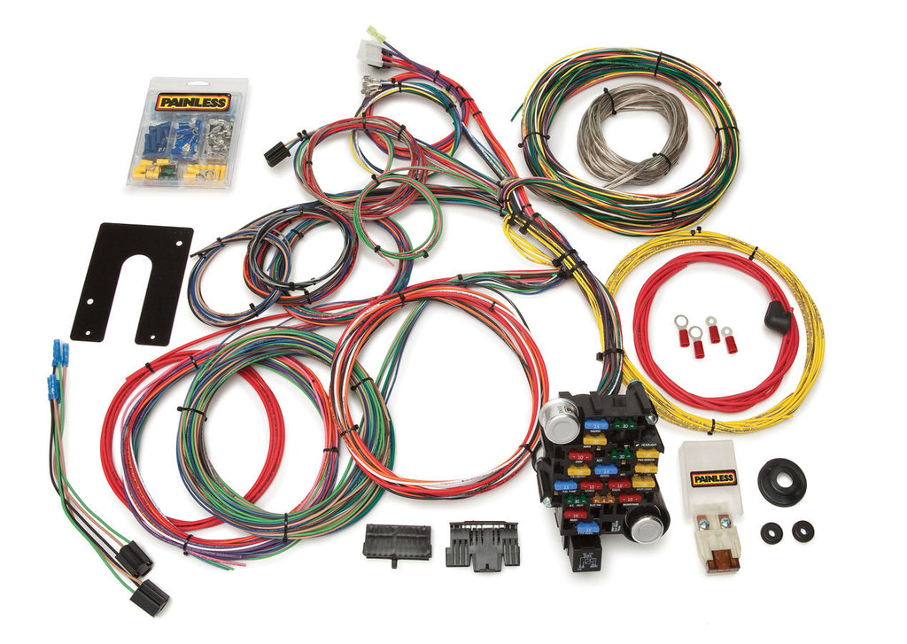 PAINLESS WIRING 10201 - 28 Circuit Gm Keyed Colm  image