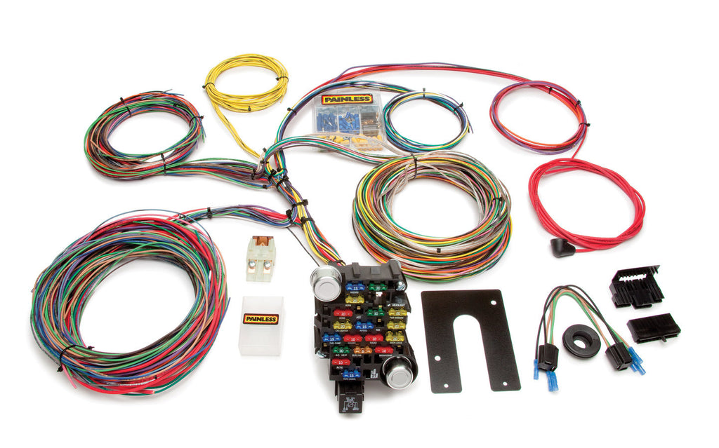 PAINLESS WIRING 10202 - 28 Circuit Non Gm Column  image