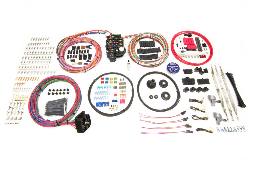 PAINLESS WIRING 10414 - 25 Circuit Harness - Pro Series Key In Dash image