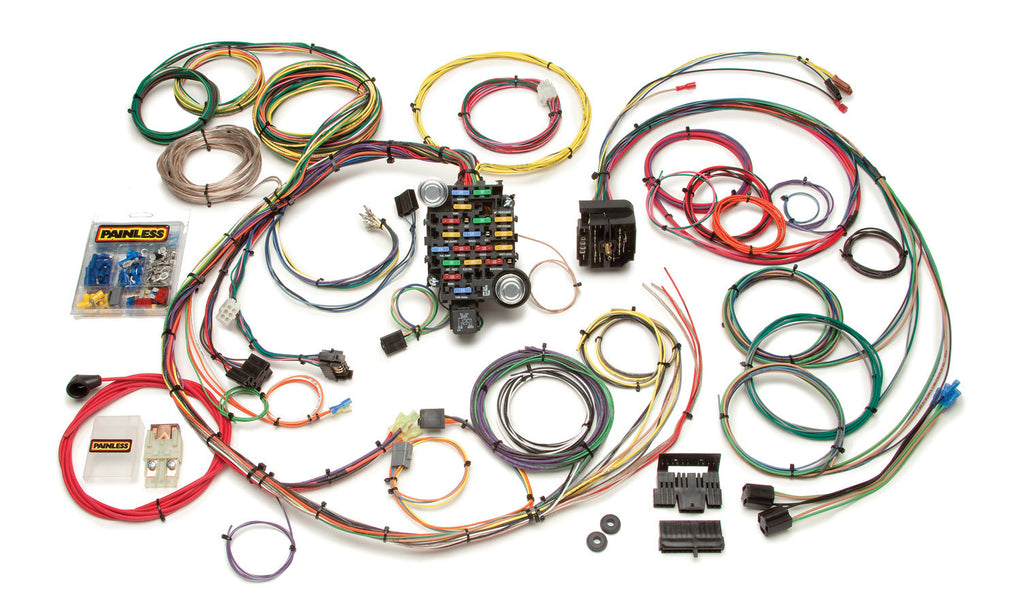 PAINLESS WIRING 20101 - 24 Circuit 67-68 Camaro/ Firebird Harness image