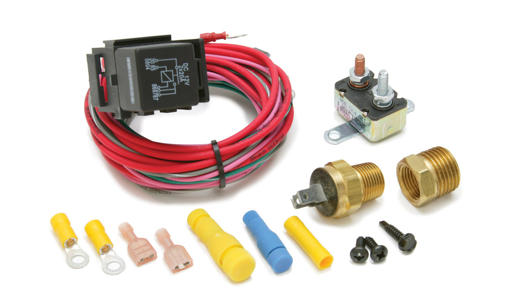 PAINLESS WIRING 30114 - A/C Activated Cooling Fan Relay On 195/Off 180 image